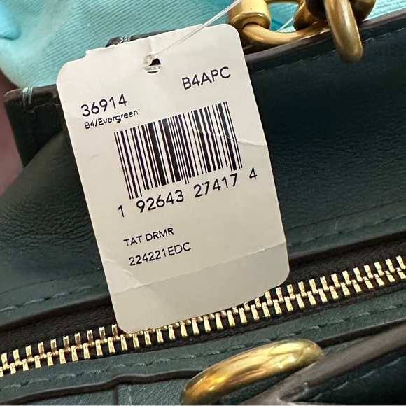 NWT Coach X Chelsea Tattoo Moth Dreamer in Evergreen - No. 36914 - Picture 3 of 10